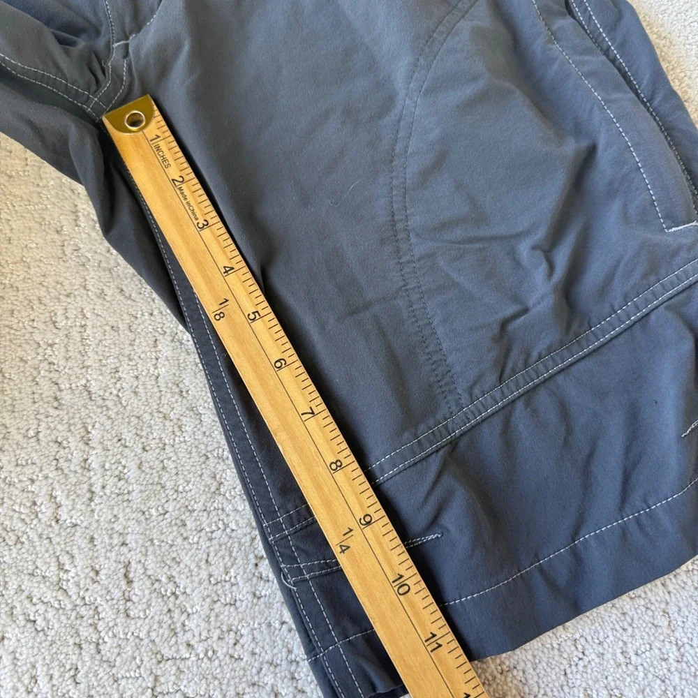 Kuhl Renegade Shorts Mens 30 Dark Grey Stretch Cargo Hiking Technical 12126